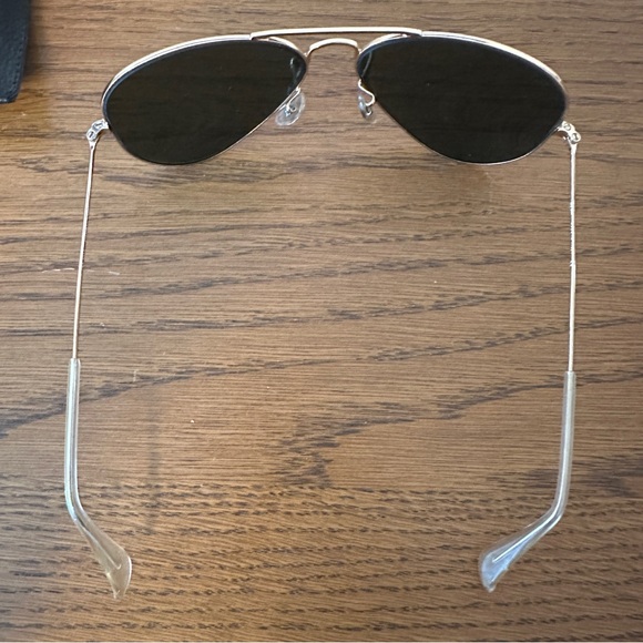 Ray-Ban Aviator RB3025 L0205 Sunglasses 58-14 Green Classic G-15 Lens Gold Pilot main image 8